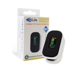 Glife YK-80B Alarmlı Renkli Ekran Parmak Tipi Pulse Oksimetre